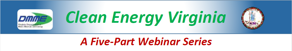 Clean Energy Virginia Five-Part Webinar Series