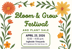 Bloom & Grow Festival and Plant Sale